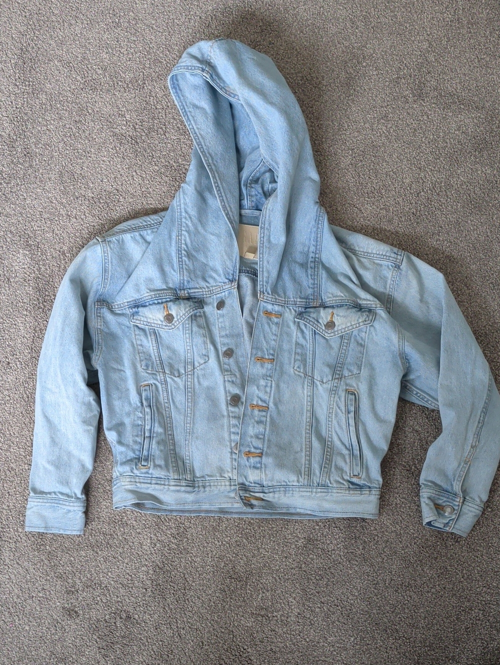 Beis Gap Hooded Denim Jacket